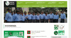 Desktop Screenshot of analecco.it